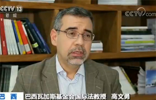 巴西瓦加斯基金會(huì)國際法教授高文勇