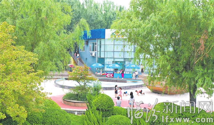 臨汾汾河景區(qū):環(huán)境優(yōu)美 納涼休閑好去處