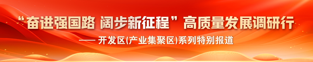 2024“奮進(jìn)強(qiáng)國路 闊步新征程”高質(zhì)量發(fā)展調(diào)研行——開發(fā)區(qū)(產(chǎn)業(yè)集聚區(qū))系列特別報(bào)道