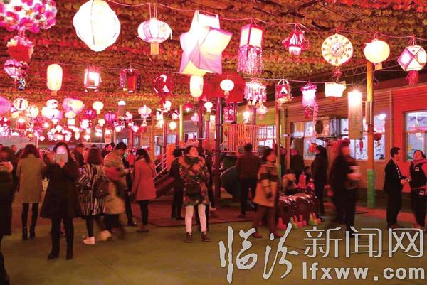 堯都區(qū)夢想幼兒園:百燈爭艷鬧元宵