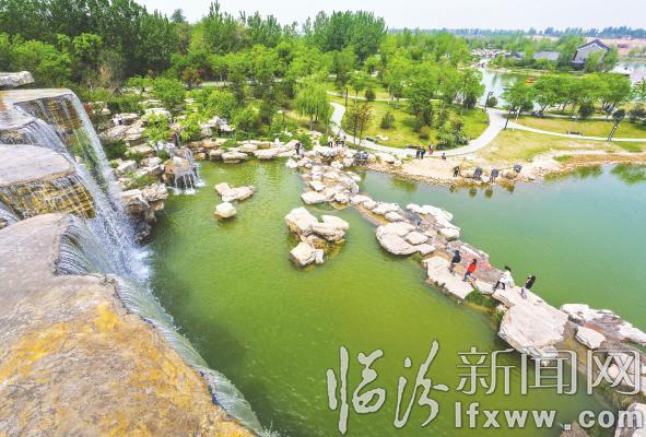 臨汾澇洰河公園:風(fēng)景優(yōu)美 市民休閑娛樂好去處
