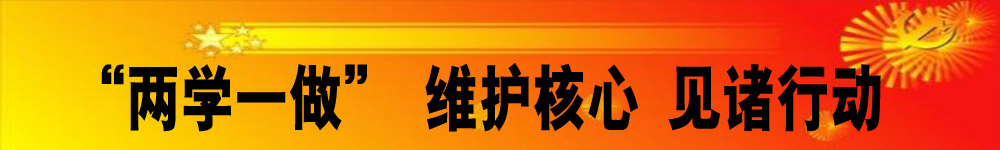 “兩學(xué)一做” 維護(hù)核心 見(jiàn)諸行動(dòng)