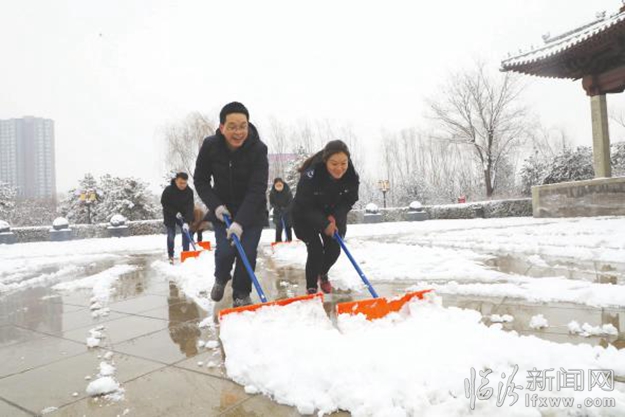 亮麗雪景美平陽(yáng)